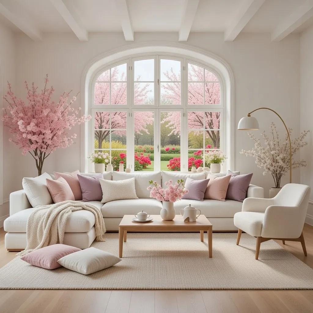 Add Lots of Soft Pillows and Cozy Blankets