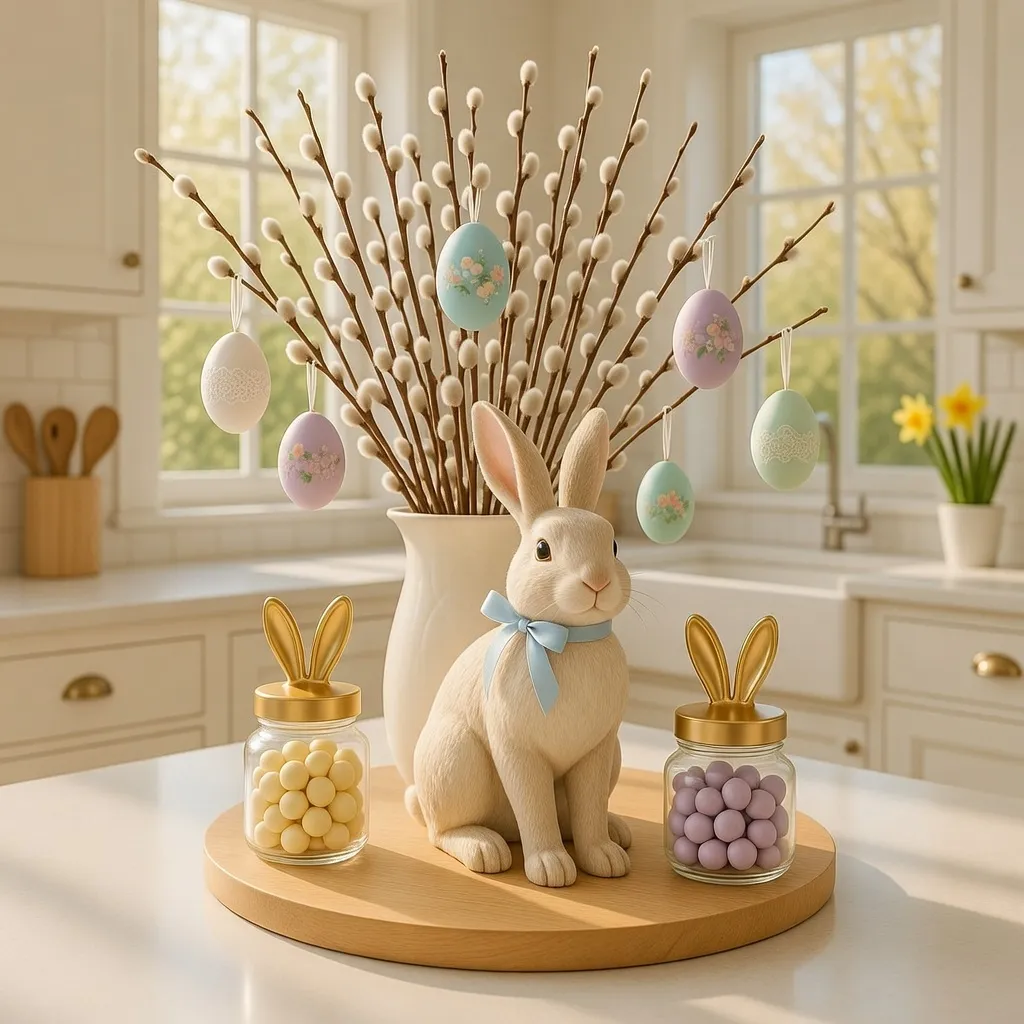 Candy Jar Easter Surprise for your Easter tray decoration ideas
