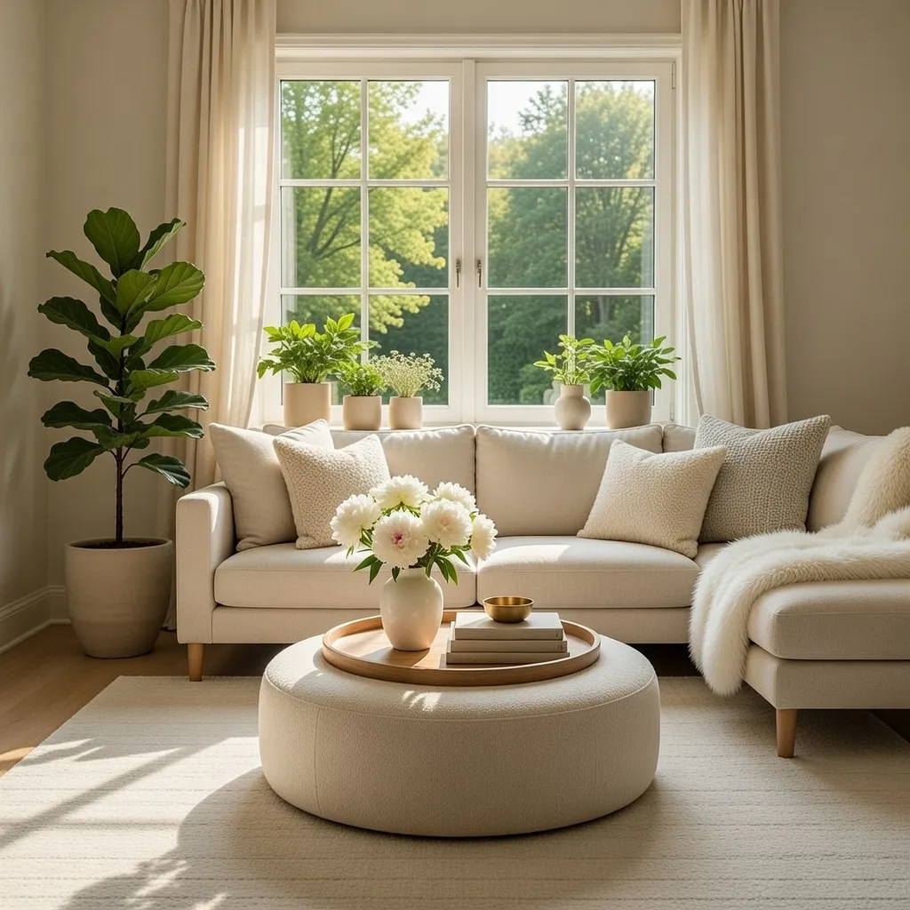 Cozy Ottoman Coffee Table