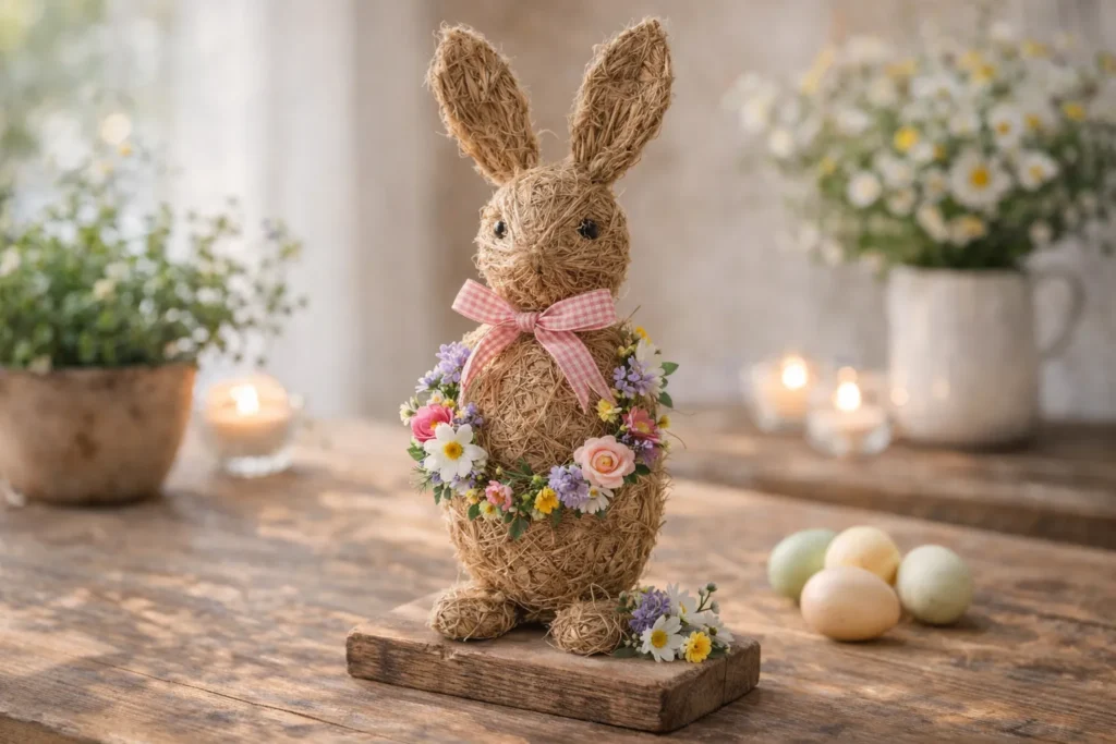 DIY Easter Bunny Topiary Using Natural Fibers

DIY spring decor ideas
