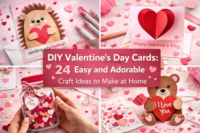 DIY Valentine's Day Cards 24 Easy and Adorable Ideas 2026