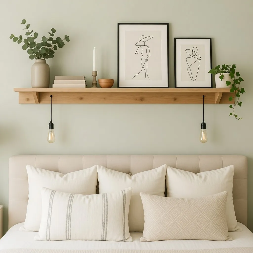 Hook Rail + Hanging Decor