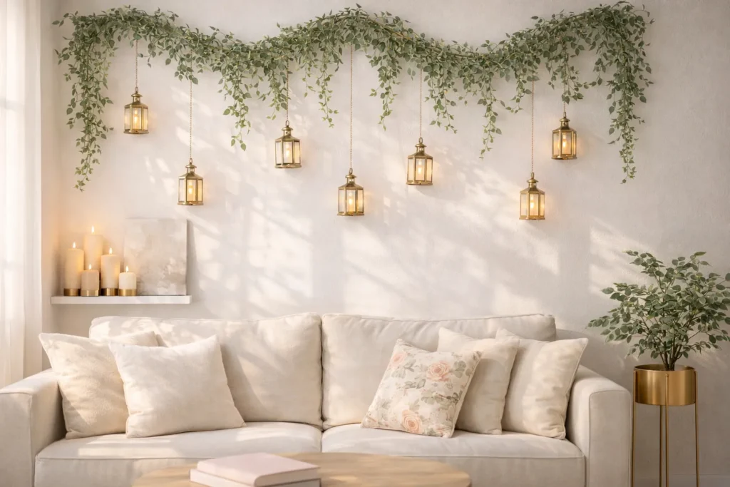 Ivy with Lanterns: An Atmospheric DIY Decoration Idea