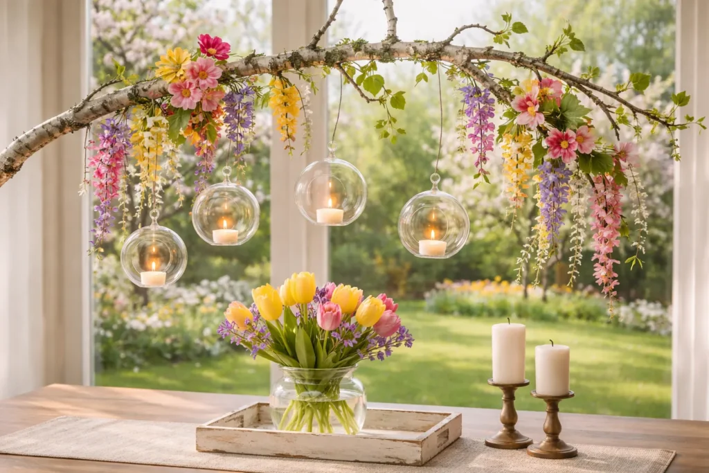 Moss and Branch Terrariums for a Tranquil Touch
DIY spring decor ideas