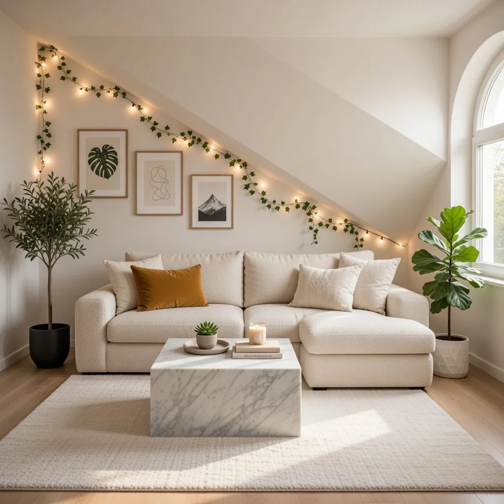Paint Slopes Lighter Than Vertical Walls for Sloping Ceiling Ideas