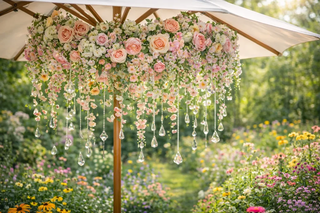 Parasol with a Flower Canopy: A Floral Oasis for Your Garden
DIY Decoration Ideas for Spring and Summer